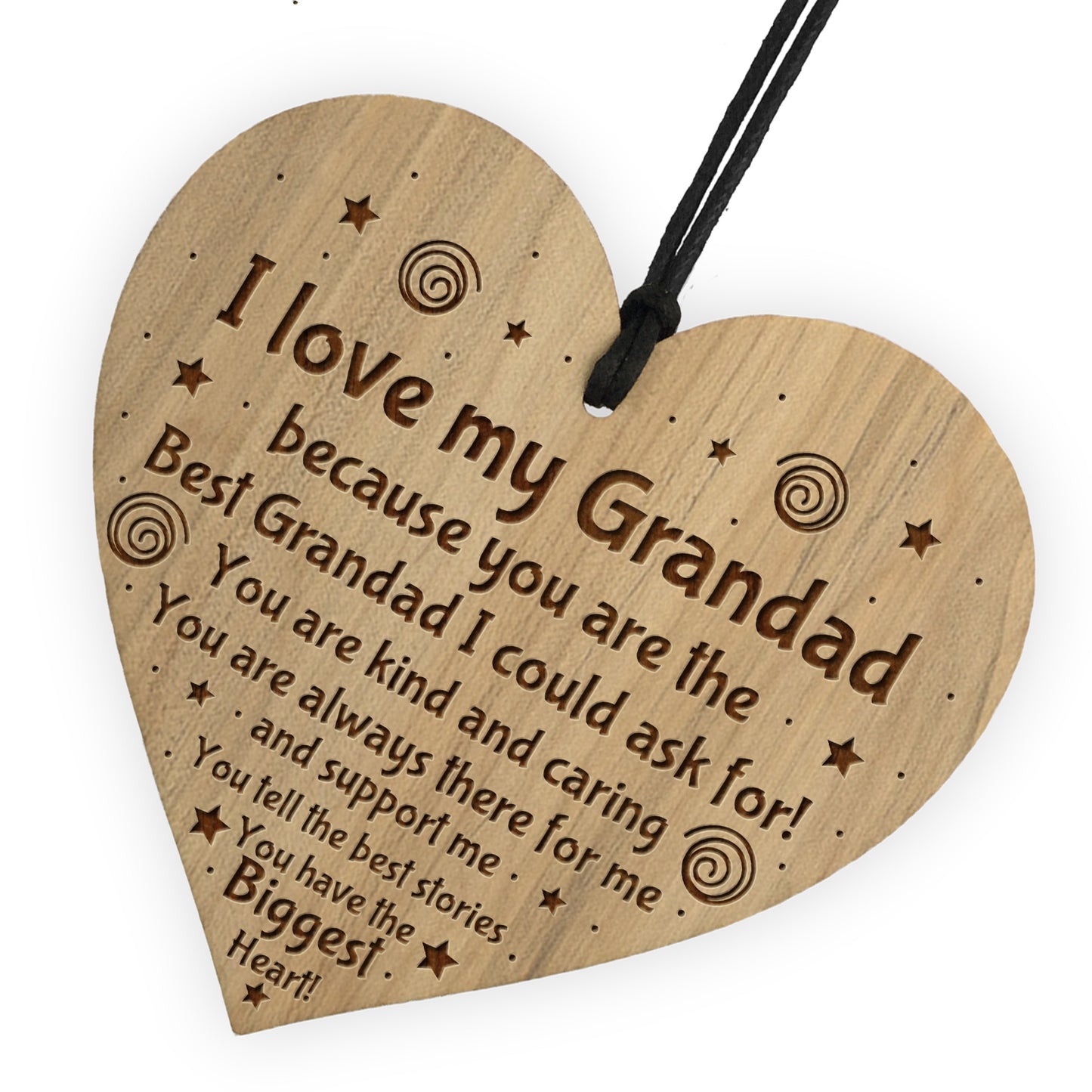 Grandad Gifts LOVE Gift For Grandad Birthday Christmas Engraved
