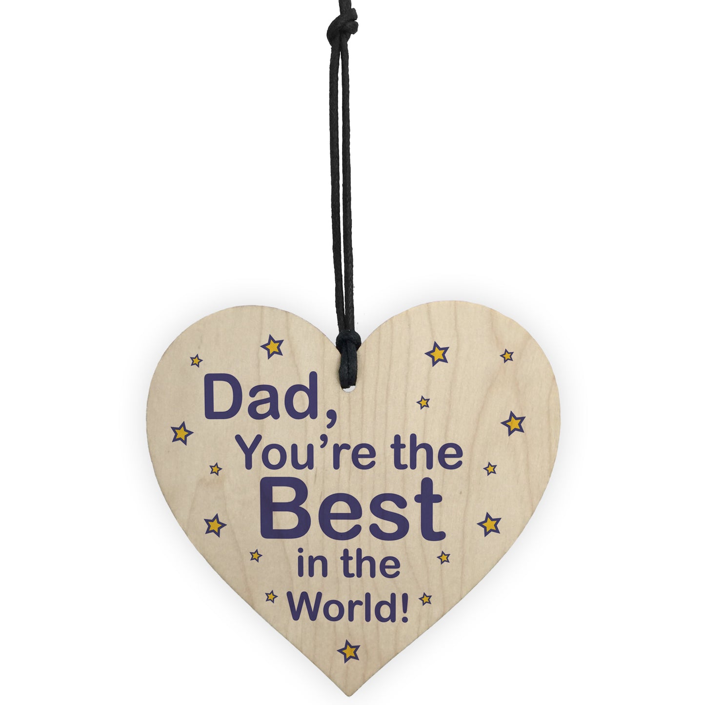 Best Dad Gifts Wood Heart Fathers Day Birthday Gift For Dad