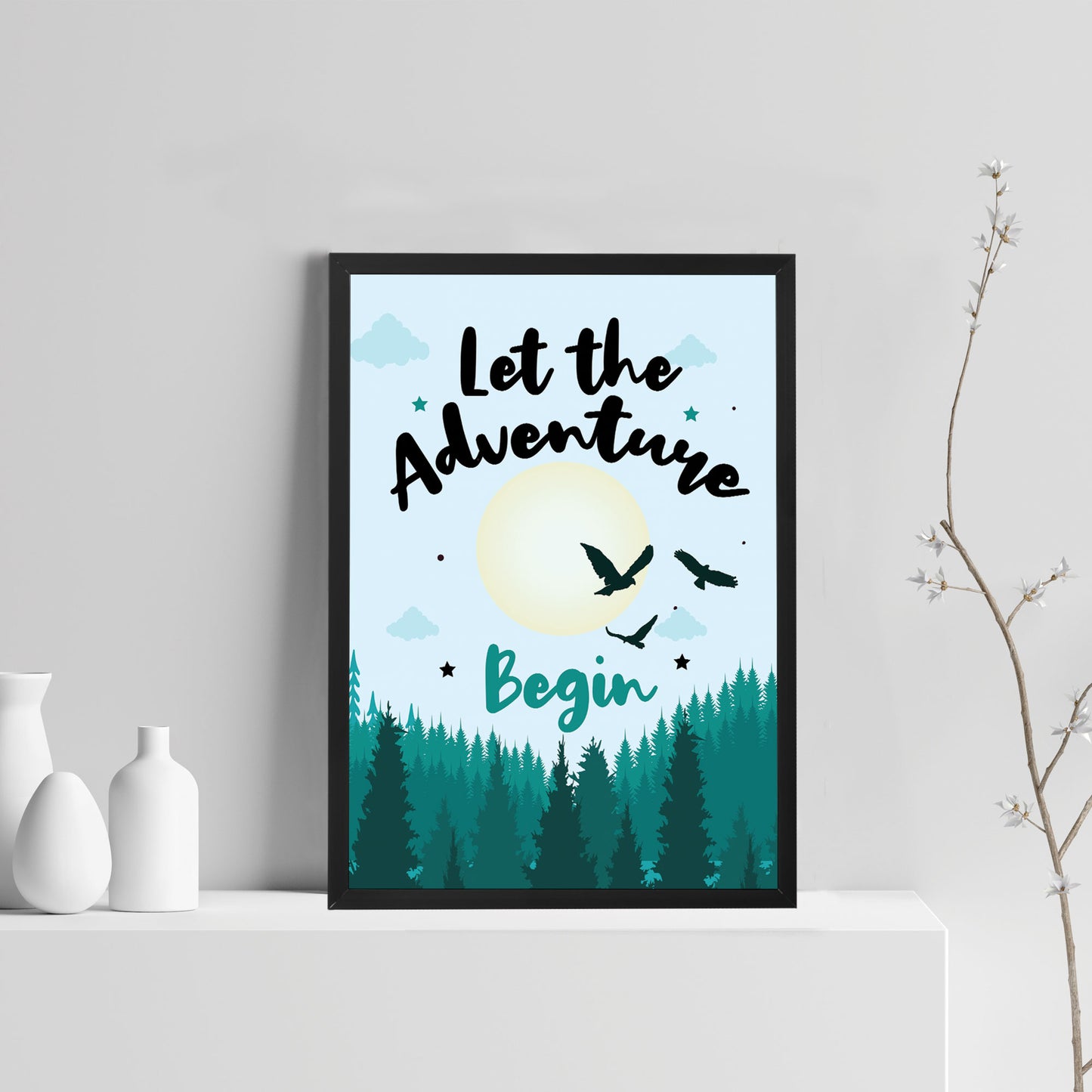 Nursery Prints Wall Art Pictures For Baby Room / Nursery Bedroom