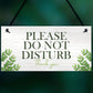 Do Not Disturb Hanging Door Sign Hotel Guest House Housekeeping