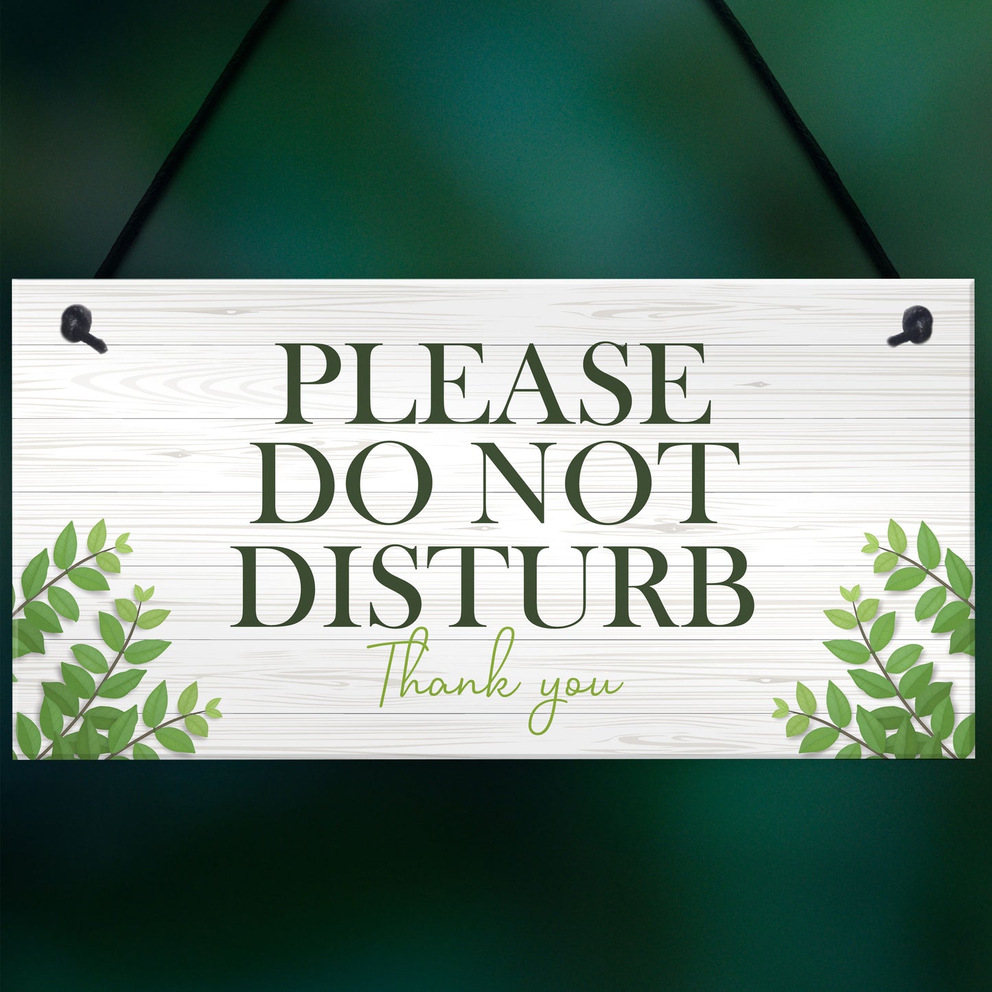 Do Not Disturb Hanging Door Sign Hotel Guest House Housekeeping