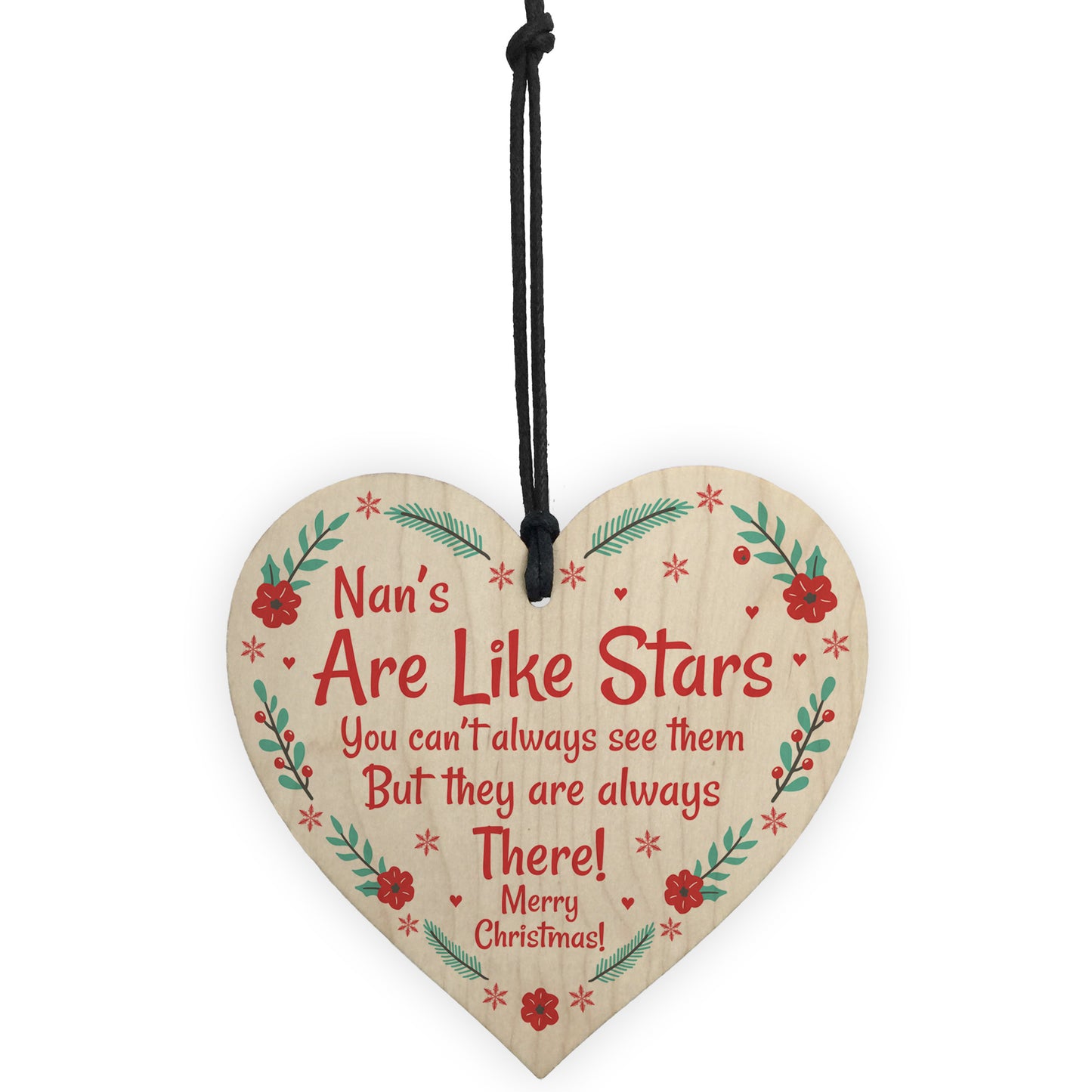 Christmas Gift For Nan Novelty Tree Decoration Bauble Gifts