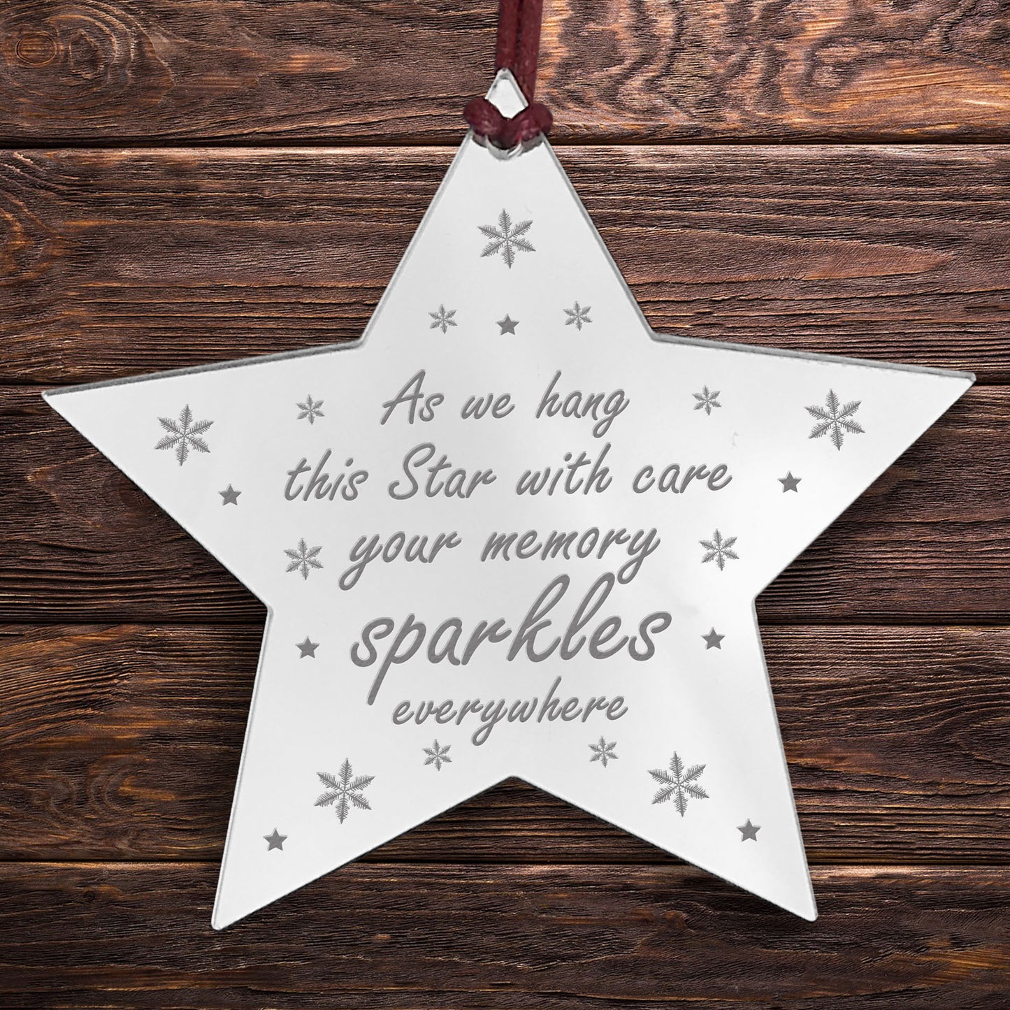 Memorial Christmas Decoration Beautiful In Memory Plaque
