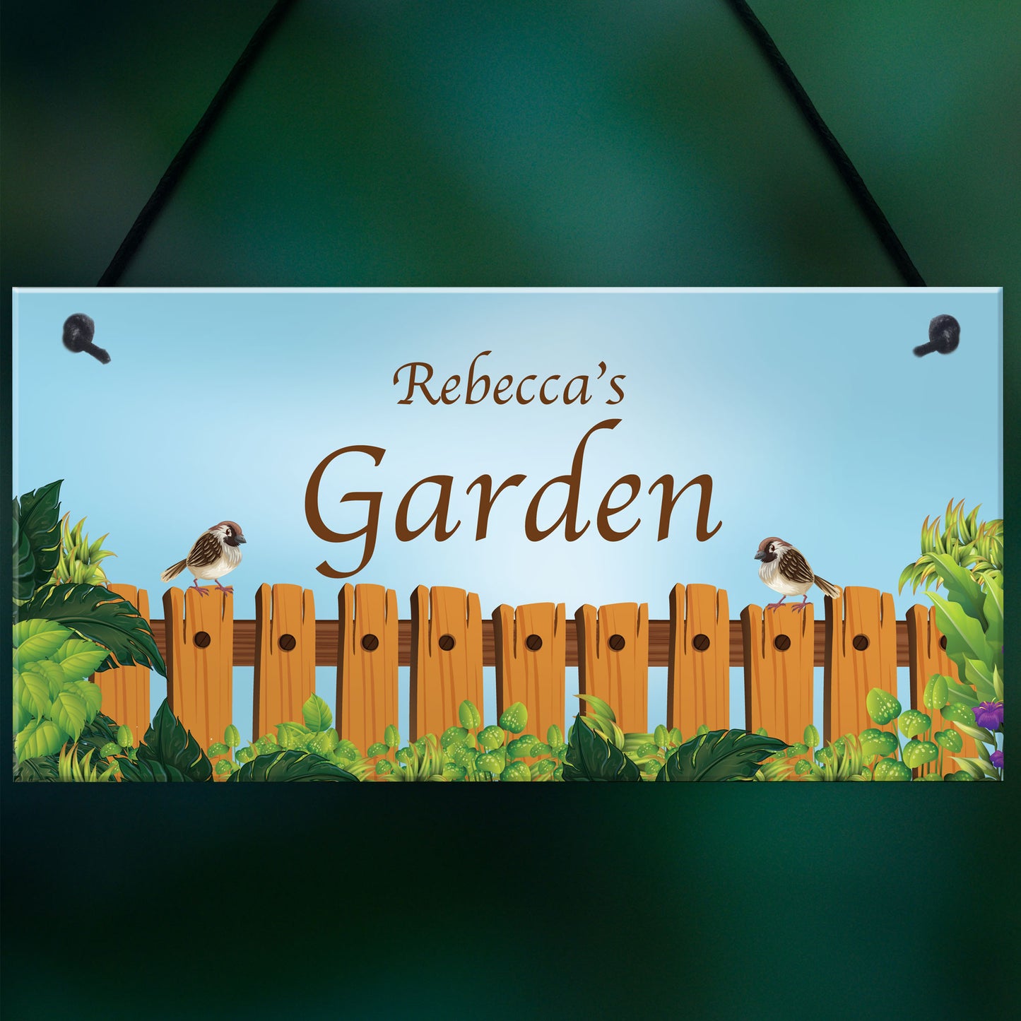 Novelty Home Decor For Garden Summerhouse Shed PERSONALISED