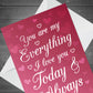 Anniversary Cards For Him Her Boyfriend Girlfriend MY EVERYTHING