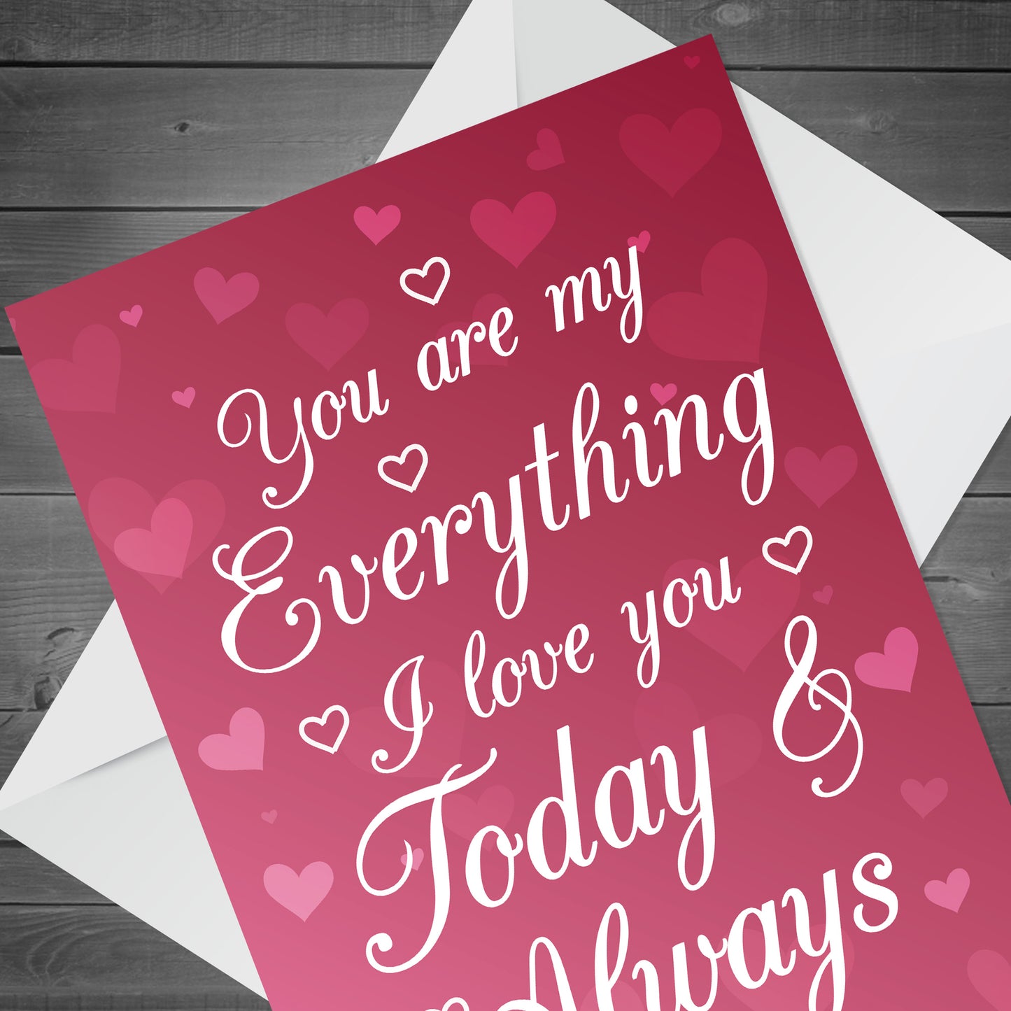 Anniversary Cards For Him Her Boyfriend Girlfriend MY EVERYTHING