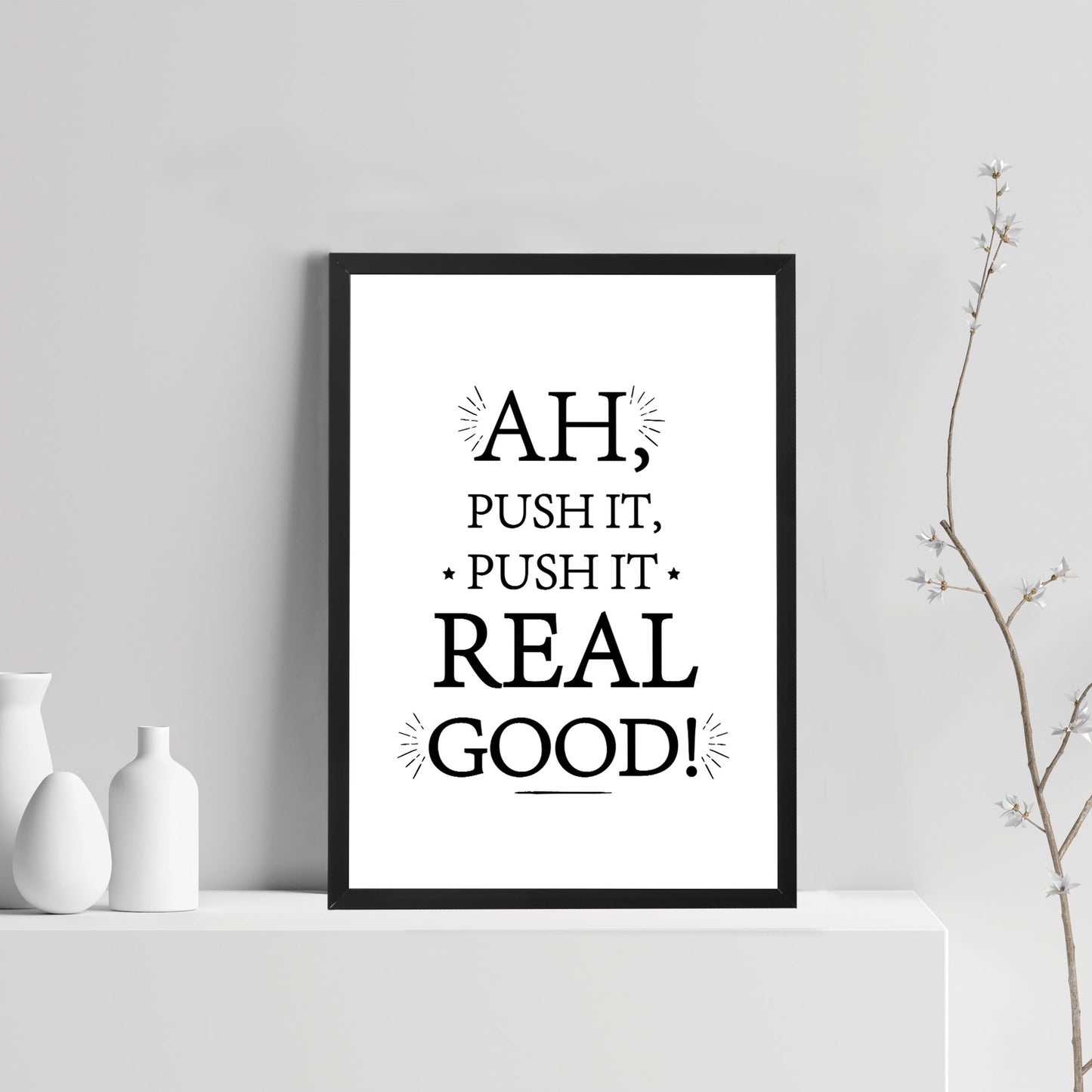 Funny Bathroom Quote Print Framed Novelty Bathroom Toilet Loo