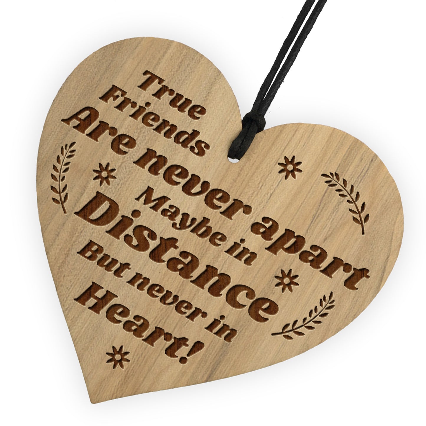 Best Friend Gift Engraved Heart Thank You Friendship Gifts