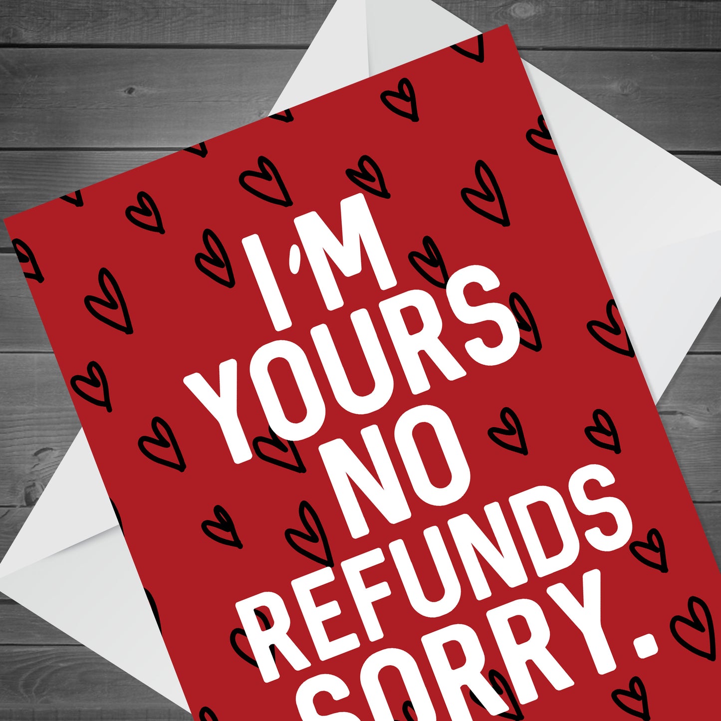 Funny Card For Him Her Valentines Day Anniversary Husband Wife