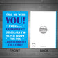 Funny Leaving Gifts Cards for New Job Farewell Colleague Gifts