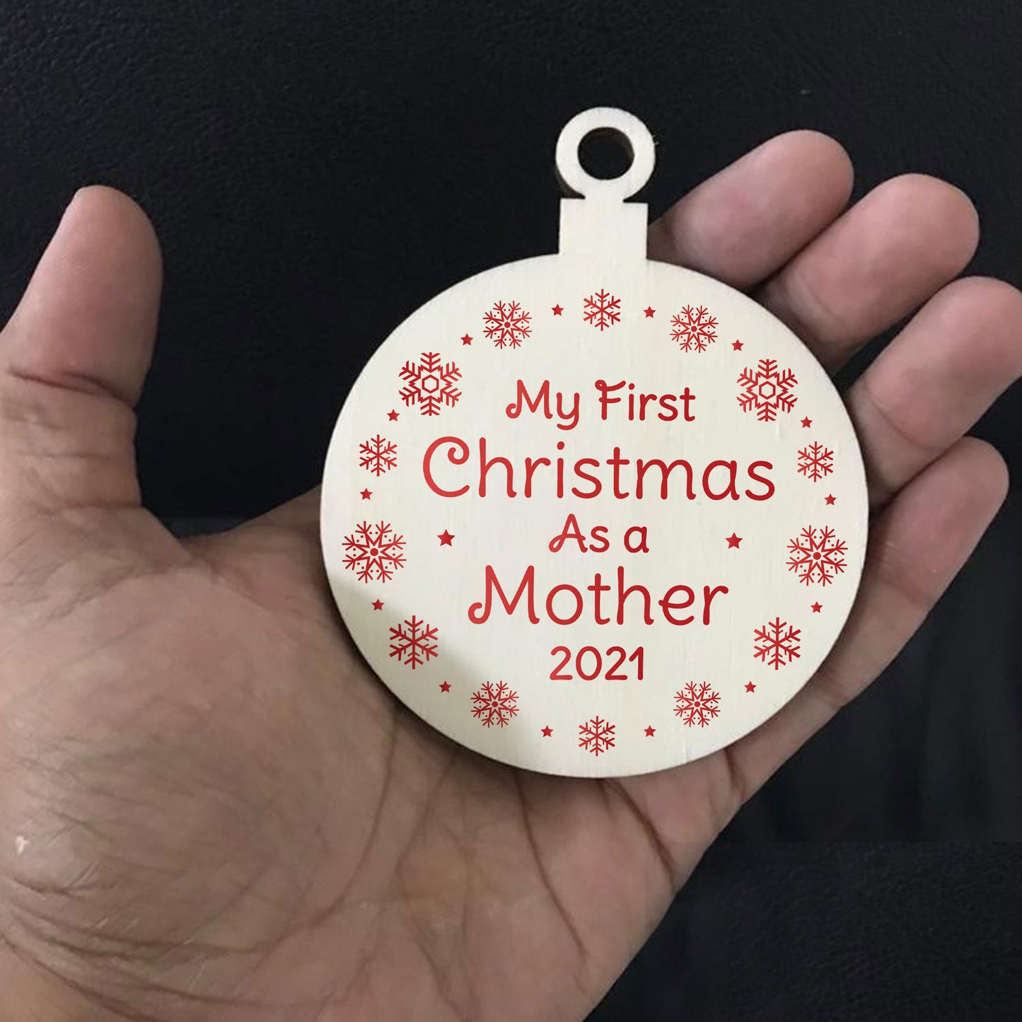 My First Christmas As A Mother Mummy Gift Hanging Tree Decor