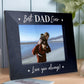 Novelty Fathers Day Birthday Gift For Dad Photo Frame Wood