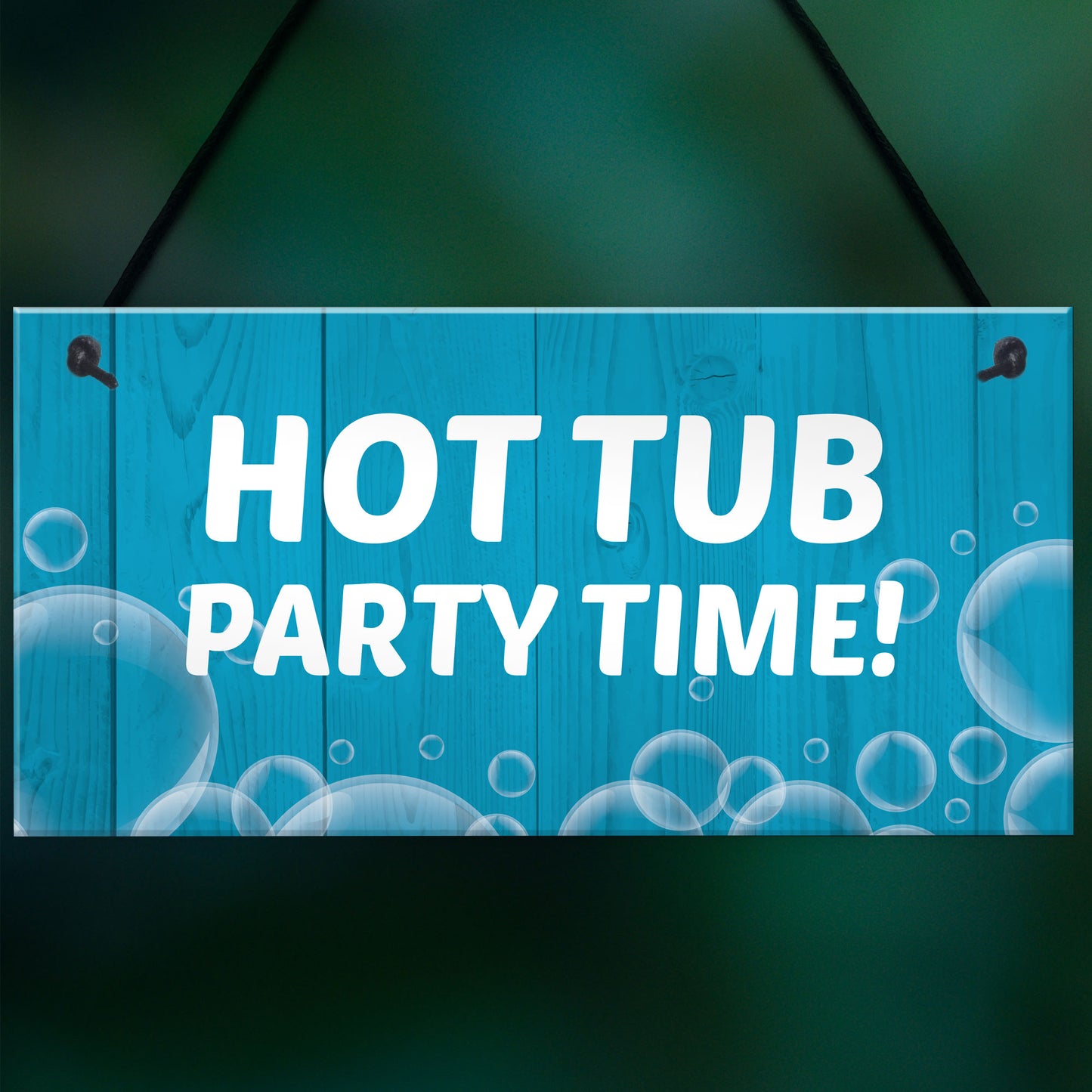 Funny Hot Tub Sign Quirky Hot Tub Accessories Garden Decor