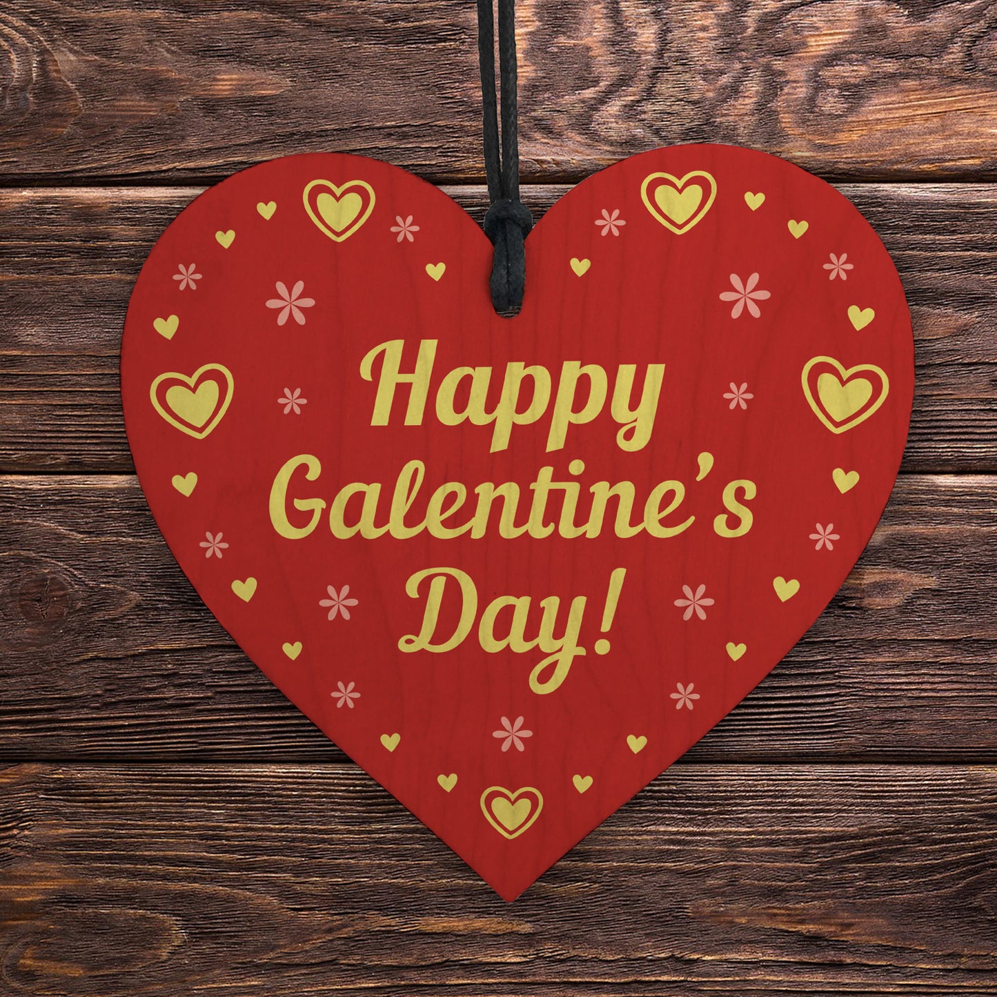 Galentines Day Gift For Friend Wooden Heart Valentines Day Gifts