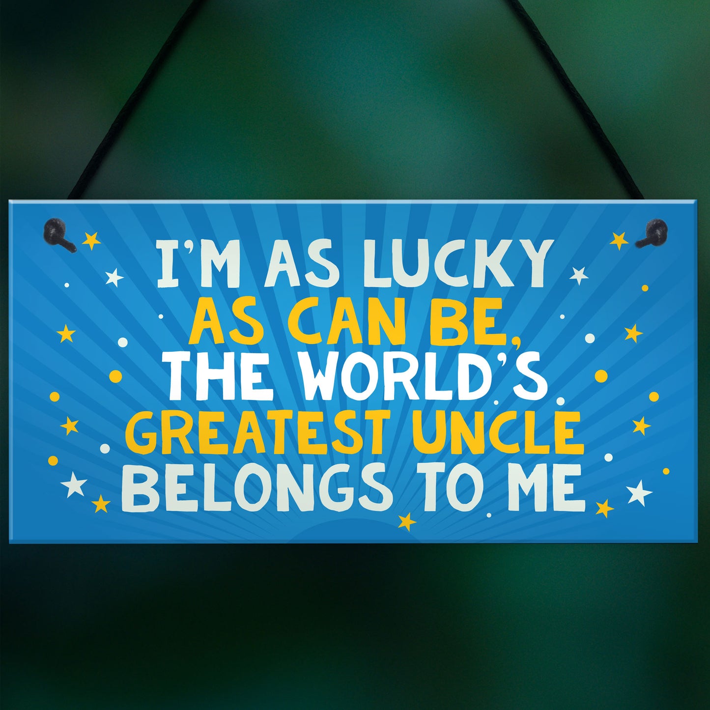 Special Uncle Gift From Niece Nephew Sign Gift For Brother Uncle