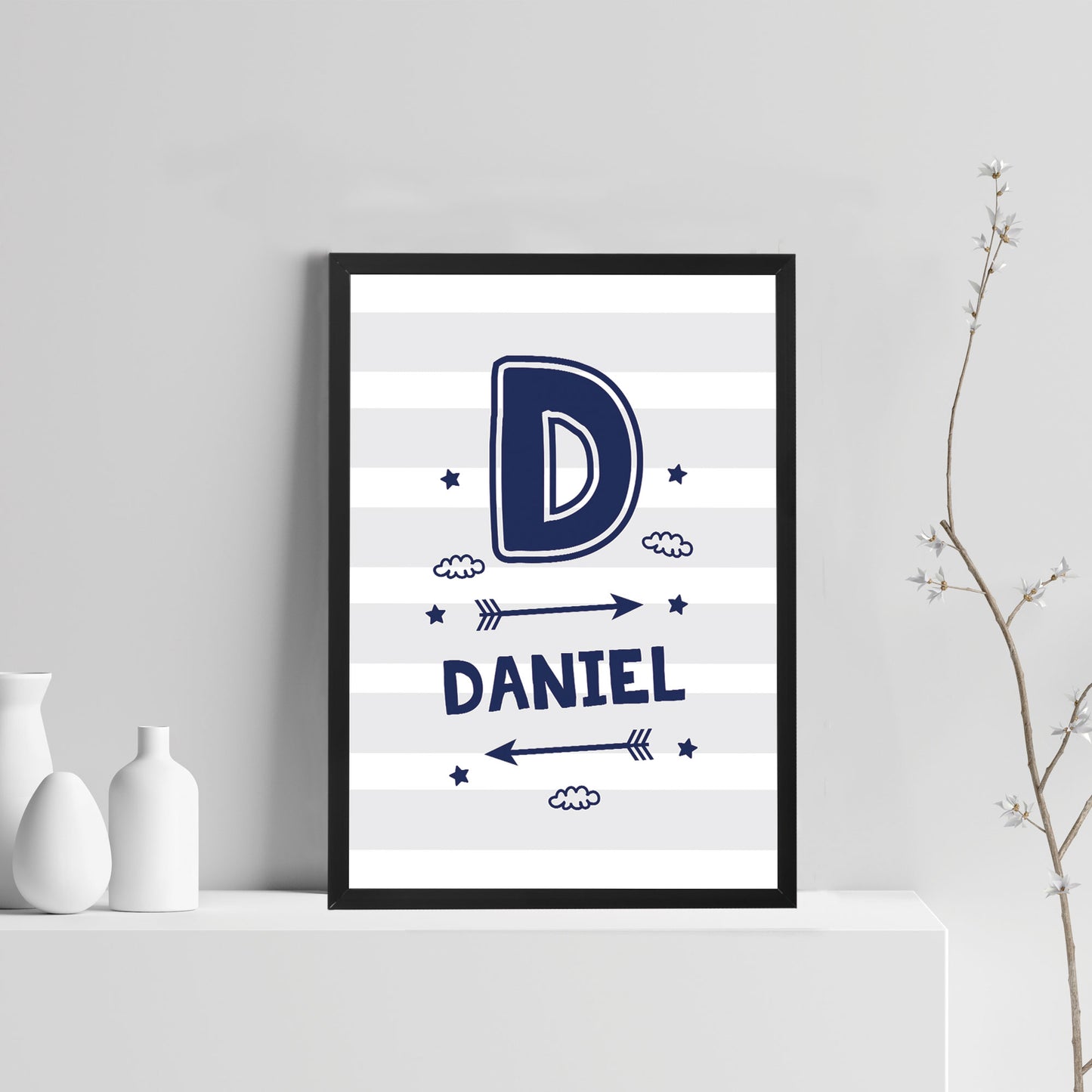 Boys Bedroom Sign Personalised,Boys Bedroom Decor, Nursery Print