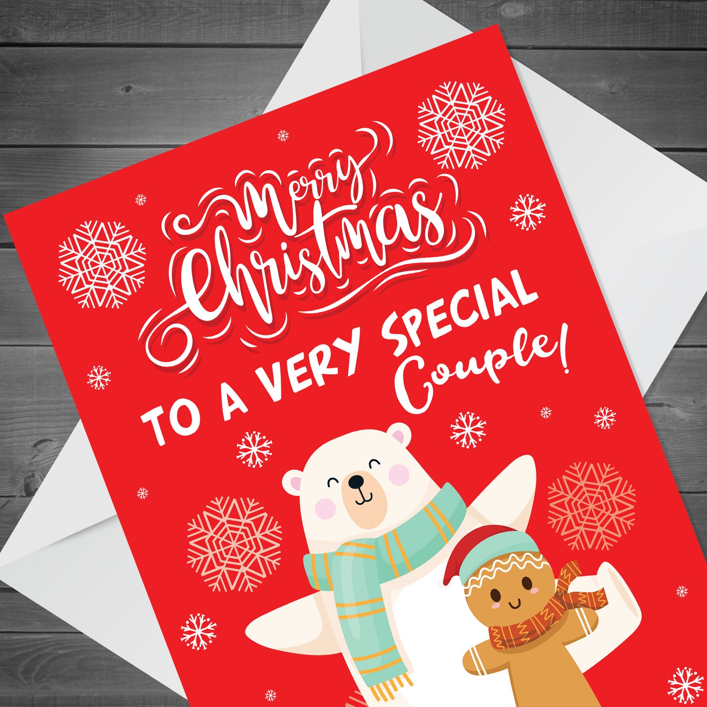 Special Couple Christmas Cards For Auntie Uncle Nan Grandad Mum