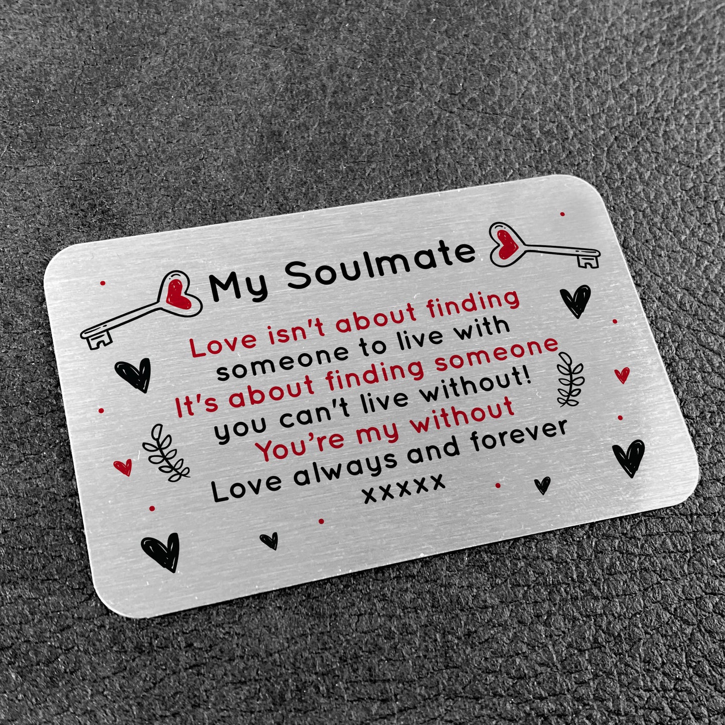 My Soulmate Gift Anniversary Gift For Him Her Husband Wife