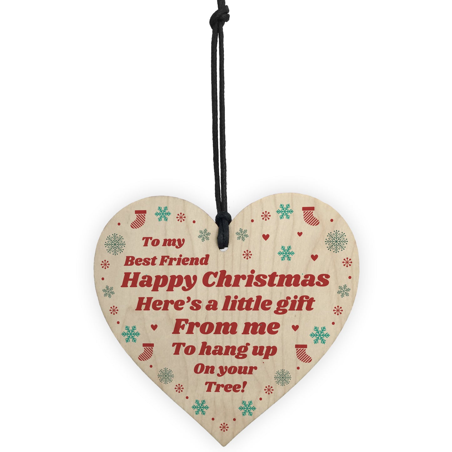 Best Friend Christmas Tree Decoration Gift For Friend Novelty
