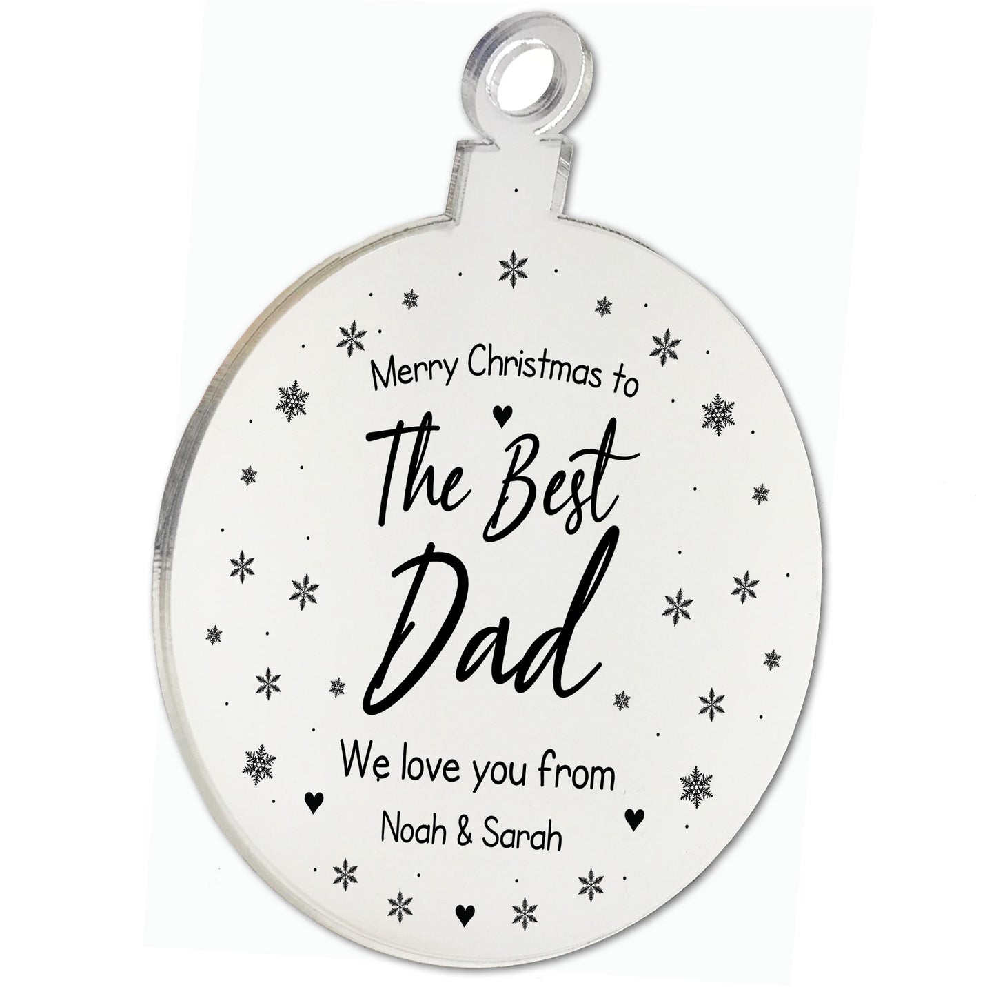 Christmas Gift For Dad Personalised Thank You Novelty Dad Gift
