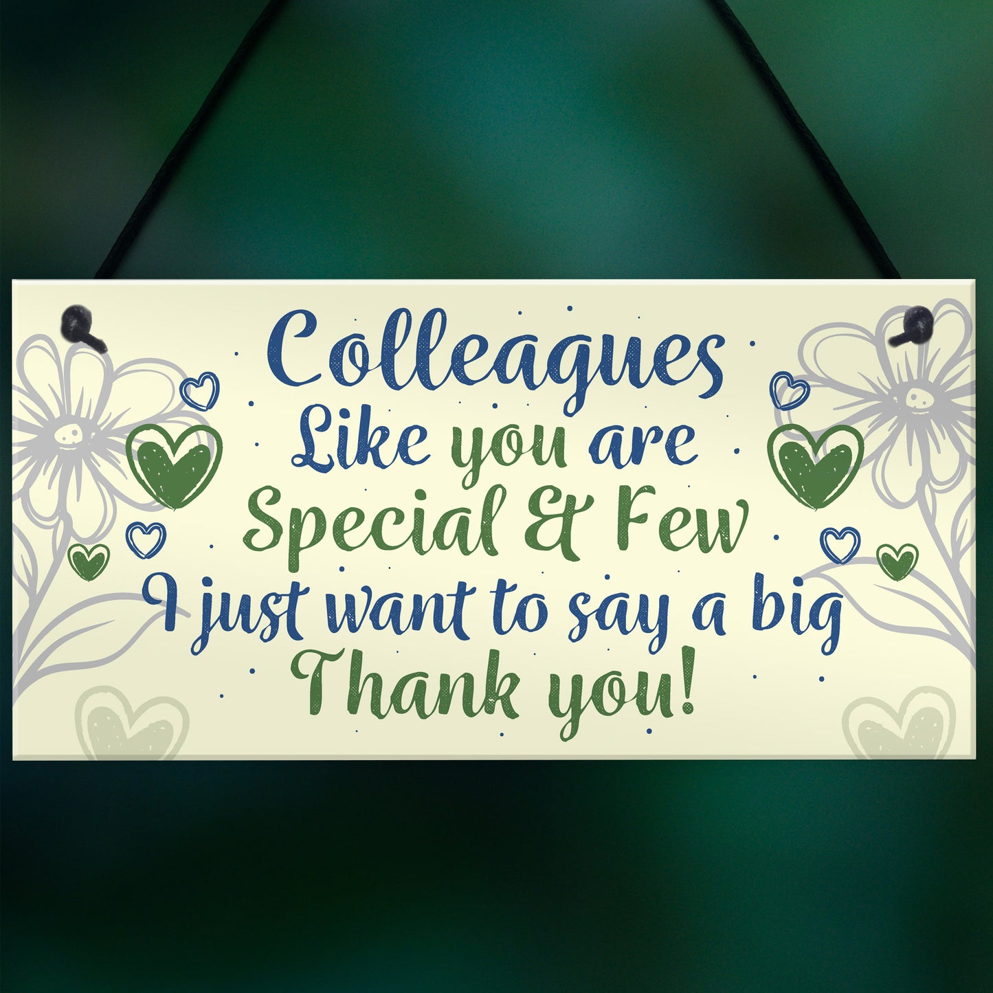 Special And Few Colleagues Plaque FRIEND Thank You Colleague