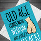 Funny Rude Birthday Card For Him Cheeky Humour Card For Men Dad