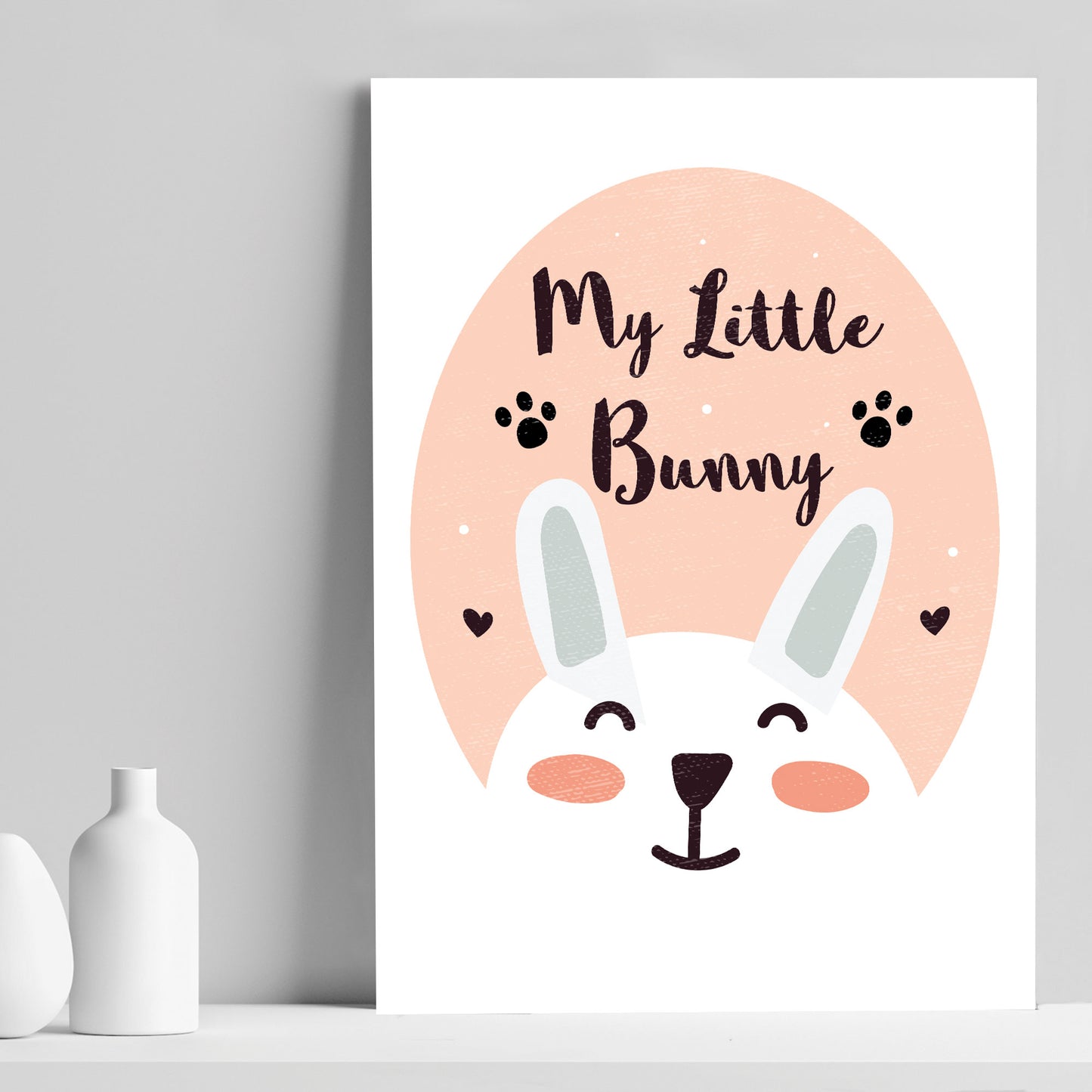 Nursery Prints Bunny Picture Nursery Decorations Girl Decor