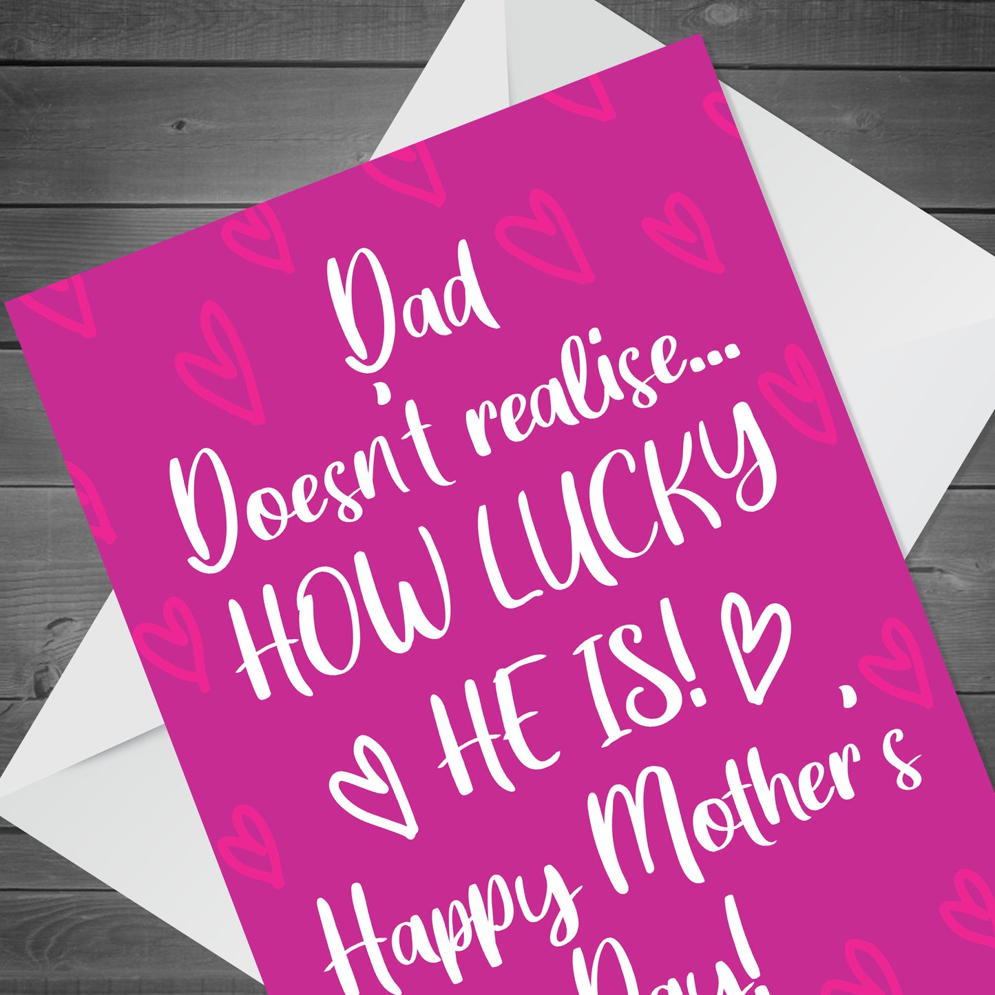 Funny RUDE Mothers Day Card For Mum Mummy A6 Card For Her
