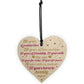 20th Wedding Anniversary 20 Year Gift Wooden Heart First Wedding