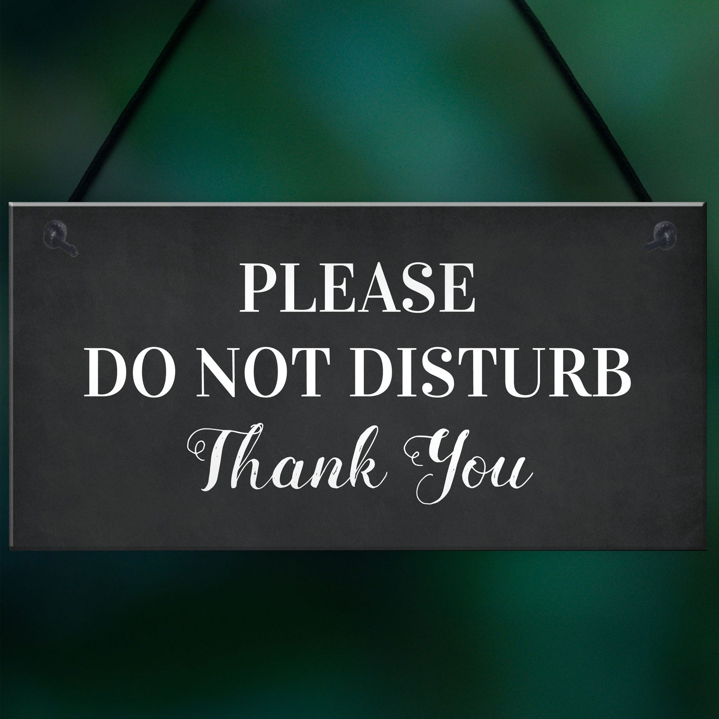Do Not Disturb Thank You Door Sign Hotel Guest House Sign