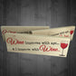 Wine Improves With Age & I Improve With Wine Freestanding Plaque