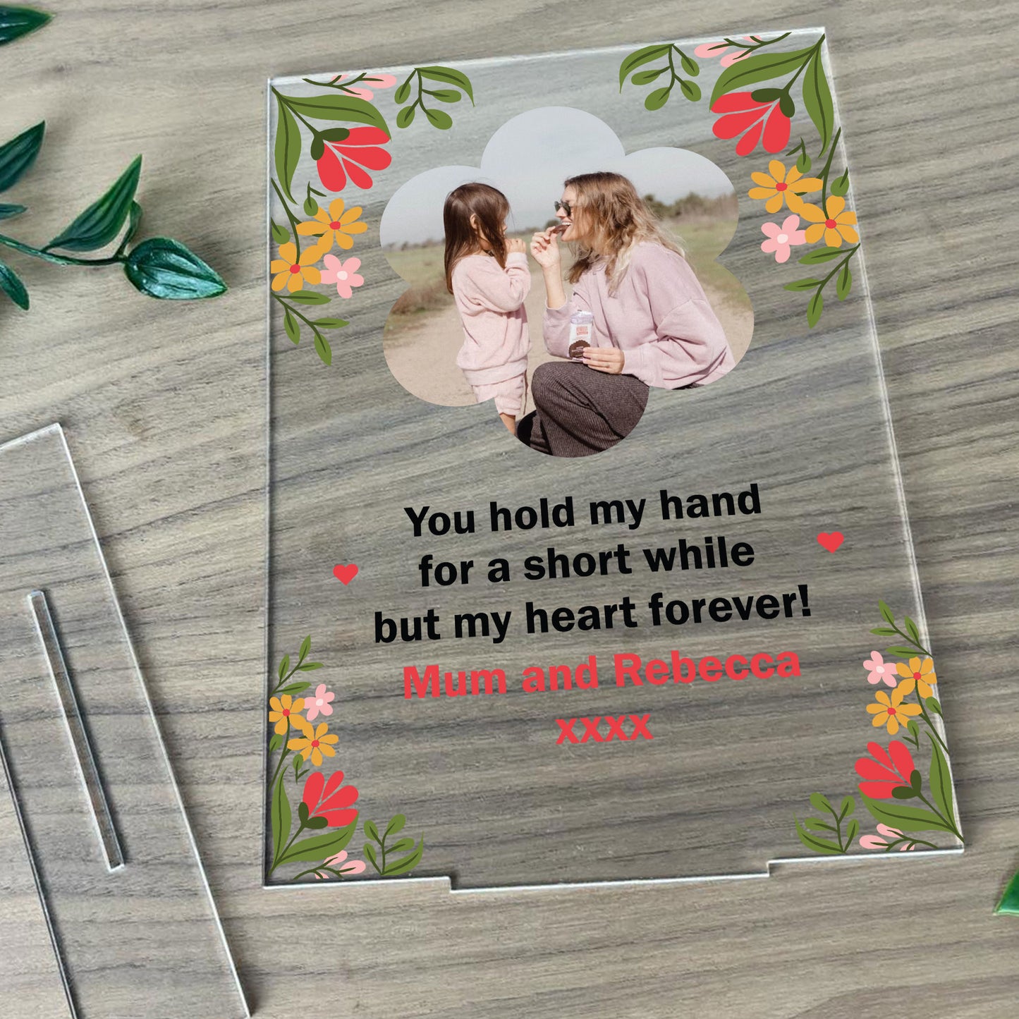 Mother Daughter Personalised Gift From Daughter Son Birthday