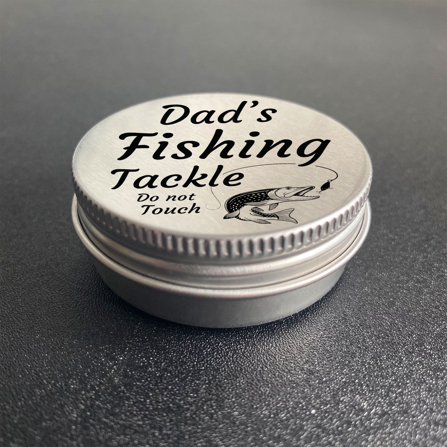 Fishing Gift Tackle Father Day Birthday Gift for Him Men Dad Tin
