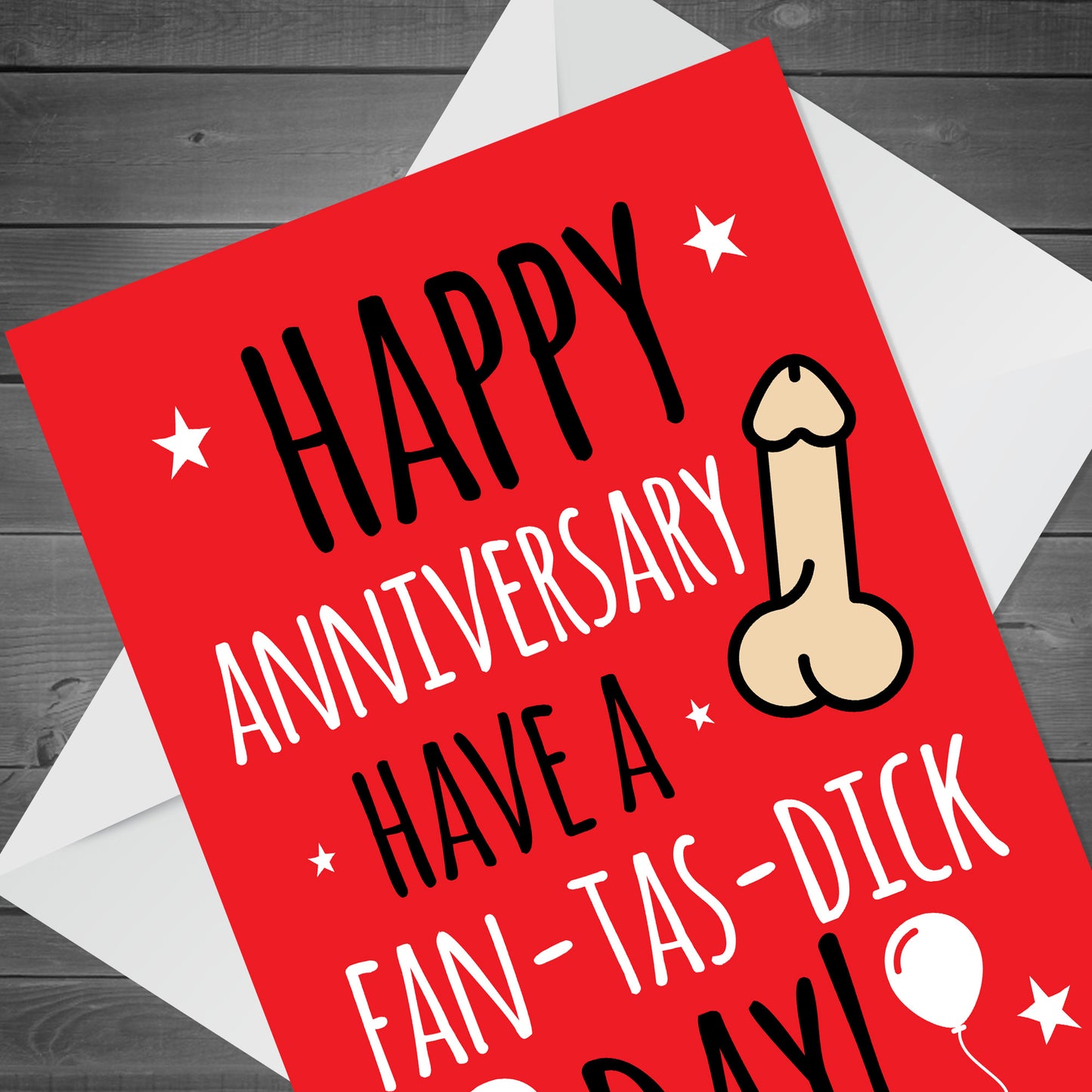 Funny Rude Anniversary Card For Him Her Boyfriend Girlfriend