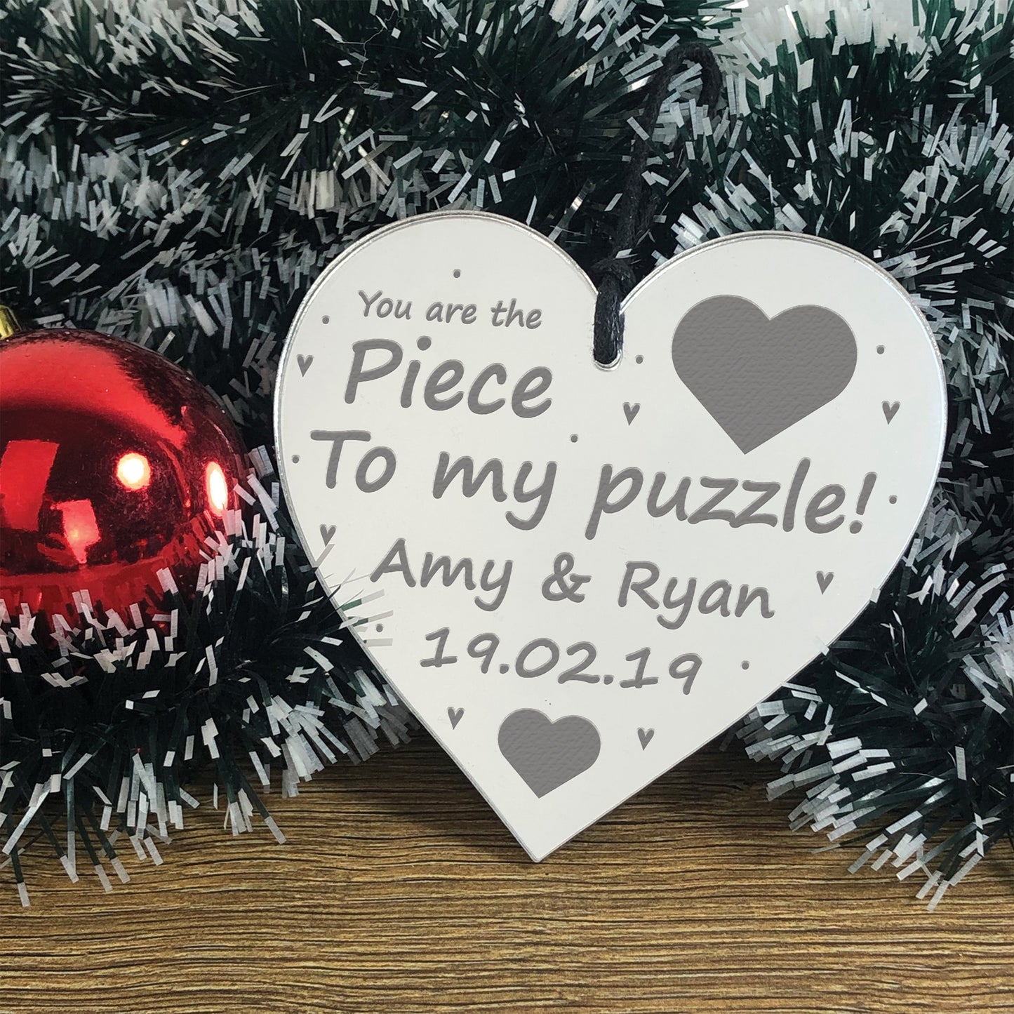 Personalised Special Anniversary Gift Puzzle Husband Wife Gift