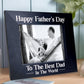 Best Dad In The World Black Photo Frame Fathers Day Gift For Dad