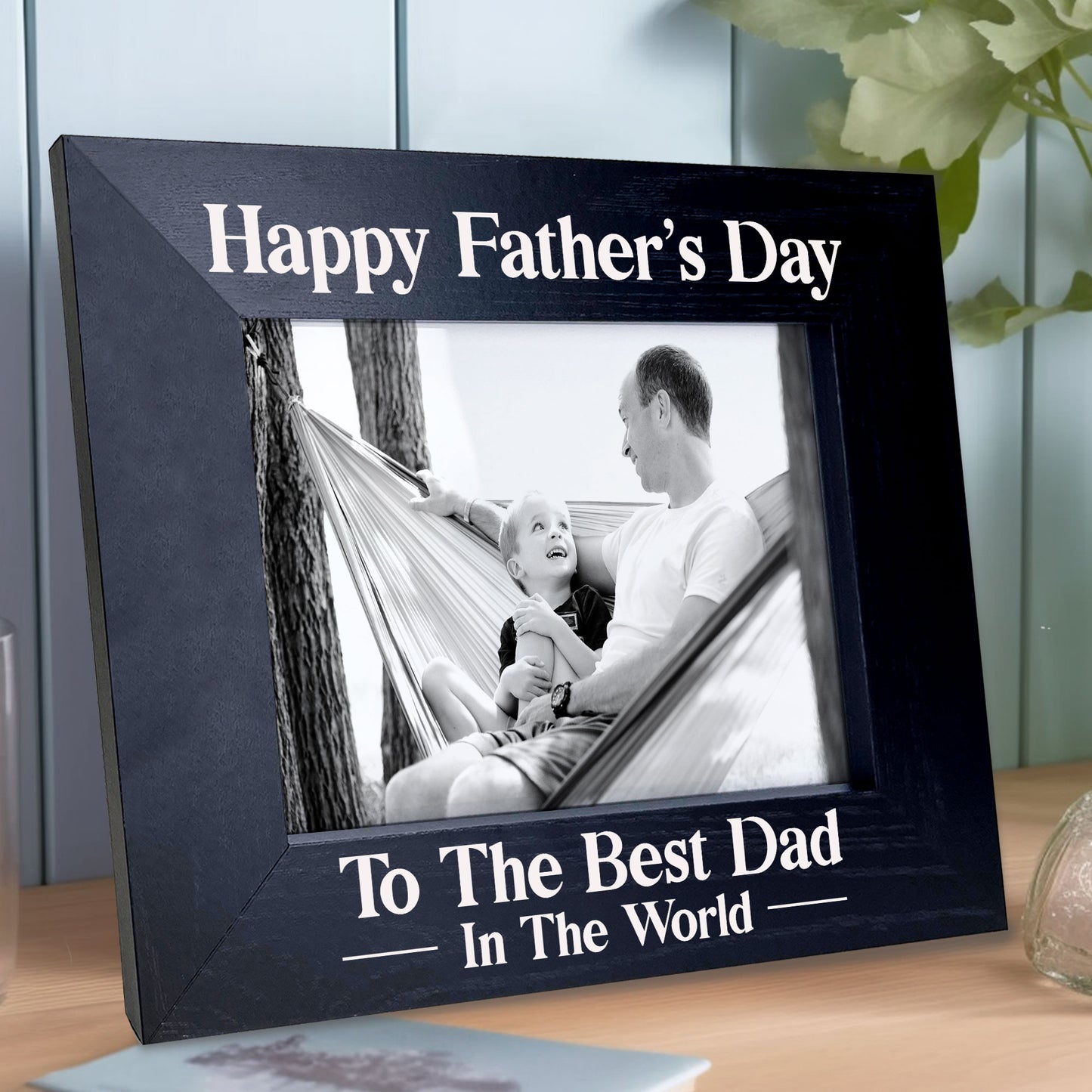 Best Dad In The World Black Photo Frame Fathers Day Gift For Dad