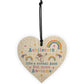 Aunticorn Wood Heart Auntie Unicorn Gift Auntie Birthday Xmas
