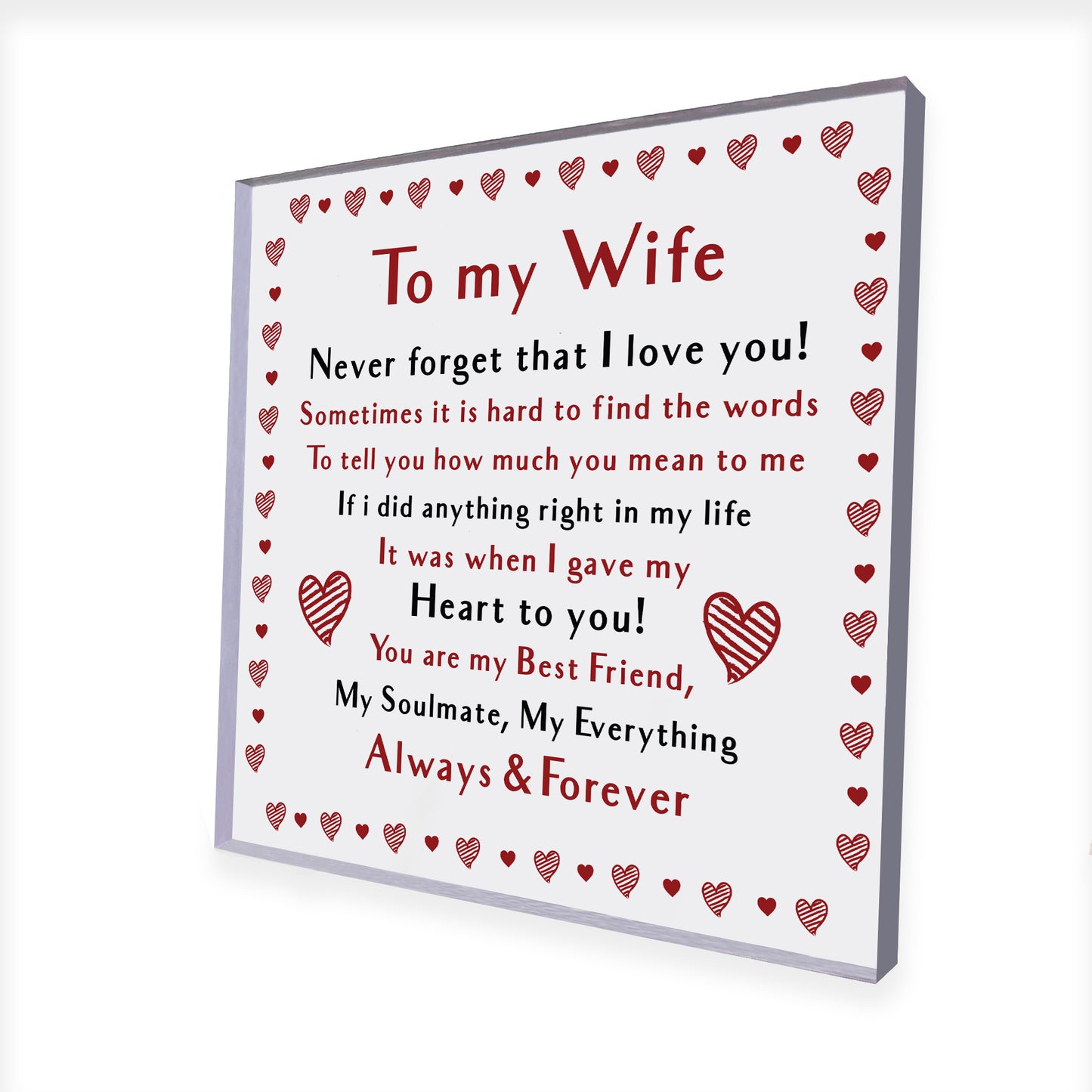 Anniversary Gift For Wife Romantic Wife Gifts Birthday Gift