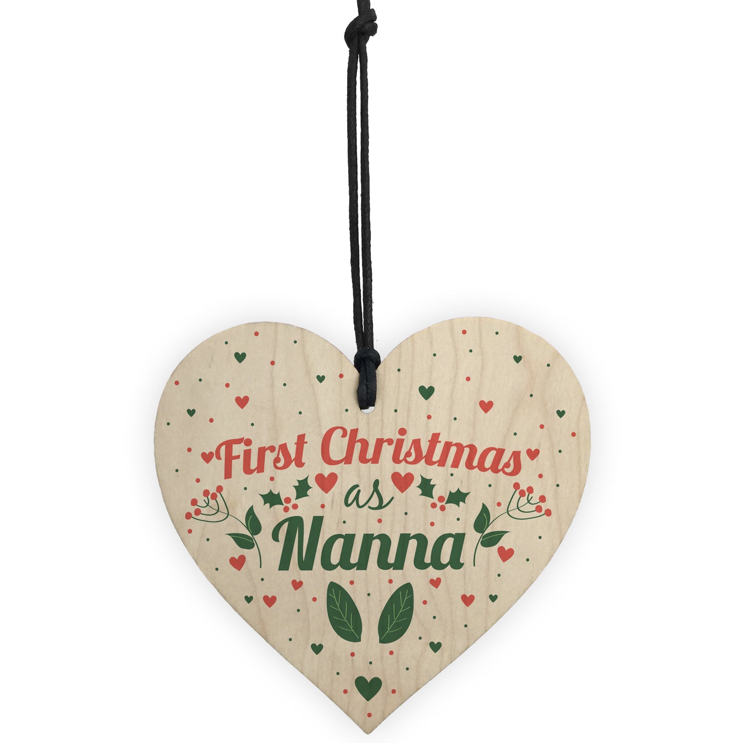 First Christmas As Nanny Nan Nanna Nana Xmas Decoration Gifts