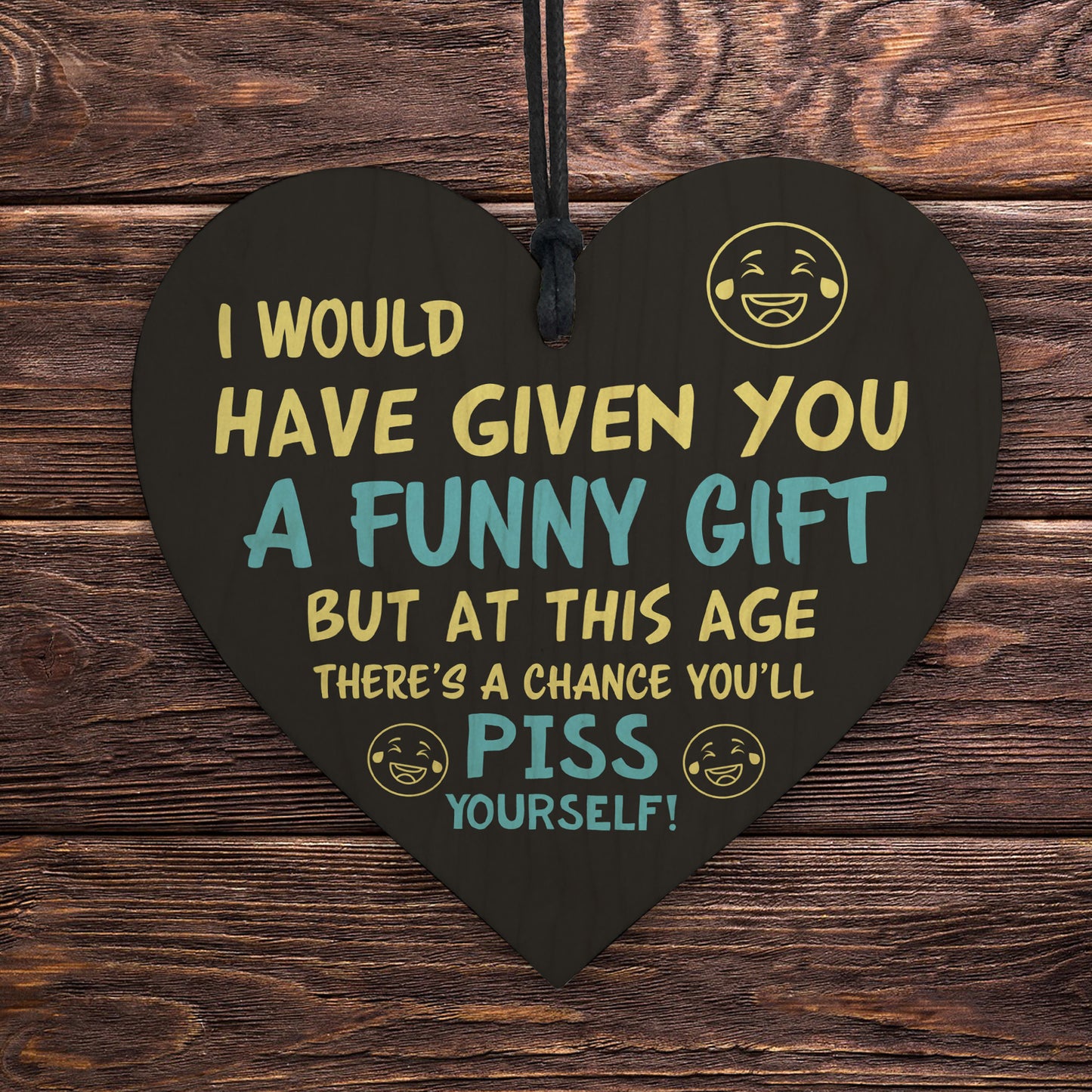 Funny Birthday Gift For Him Her Heart Sign Funny Gift For Friend