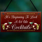 Funny Christmas Sign For Home Bar Man Cave Bar Sign Alcohol Gift