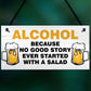 Funny Joke BAR SIGN Shed Sign Home Bar Sign Hanging Wall Plaque