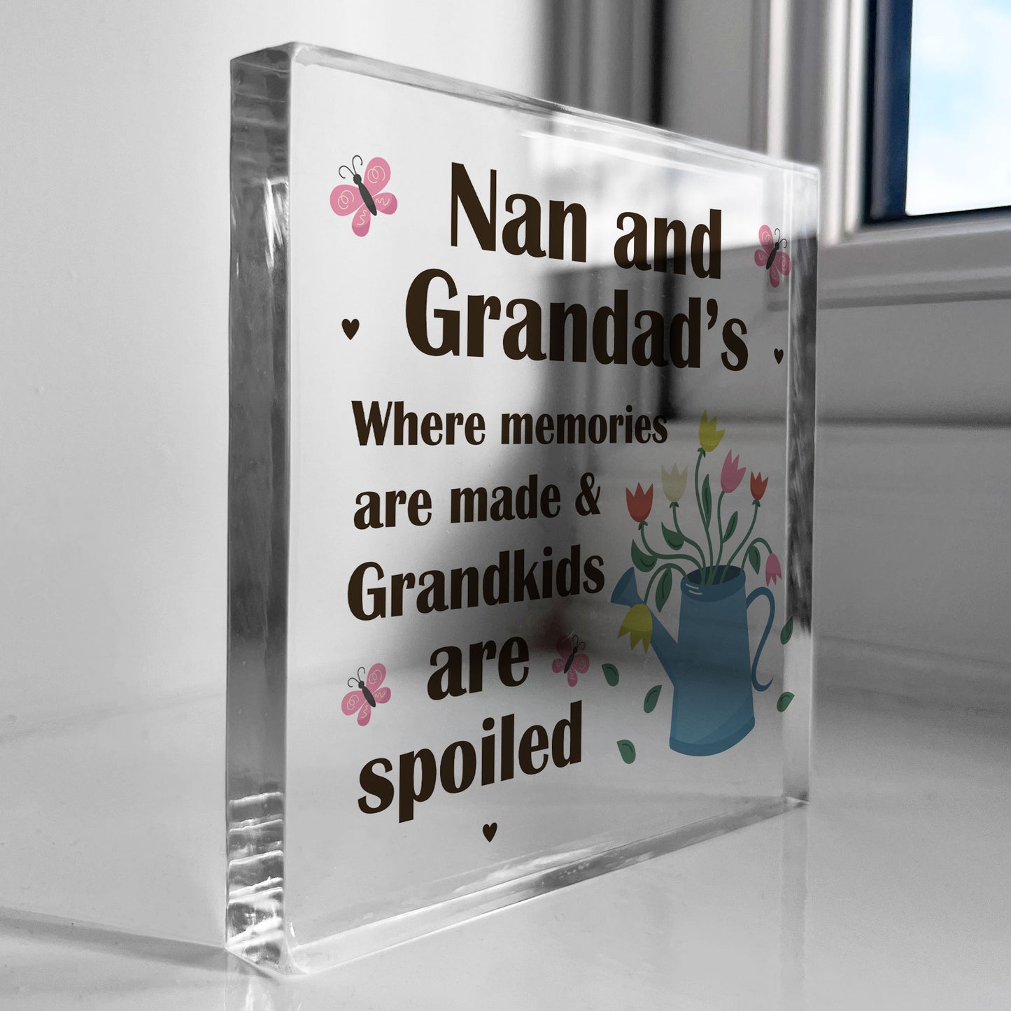 Nan Grandad Plaque Home Decor Christmas Birthday Gifts
