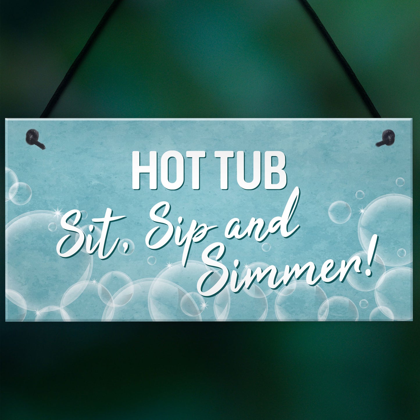 Novelty Hot Tub Signs For Garden Home Decor Gifts For Hot Tub
