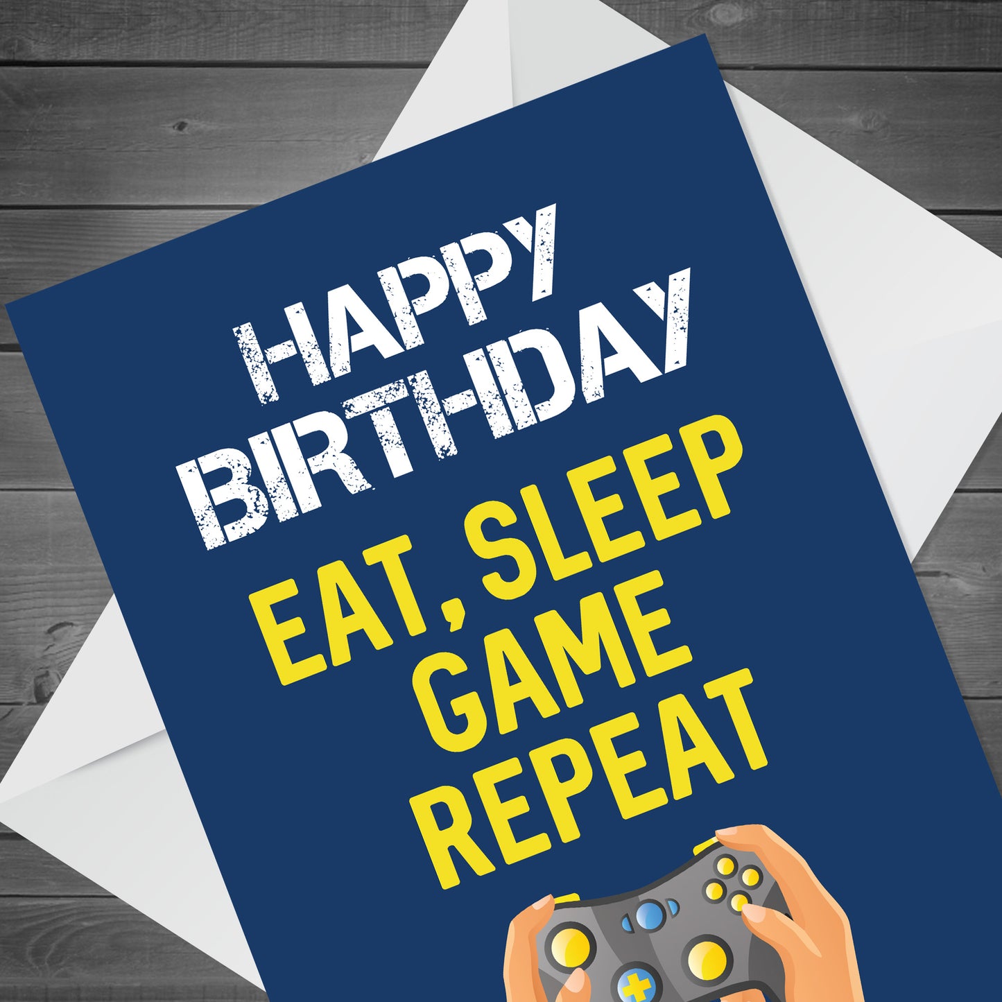 Gamer Birthday Card For Son Brother Grandson Novelty Birthday