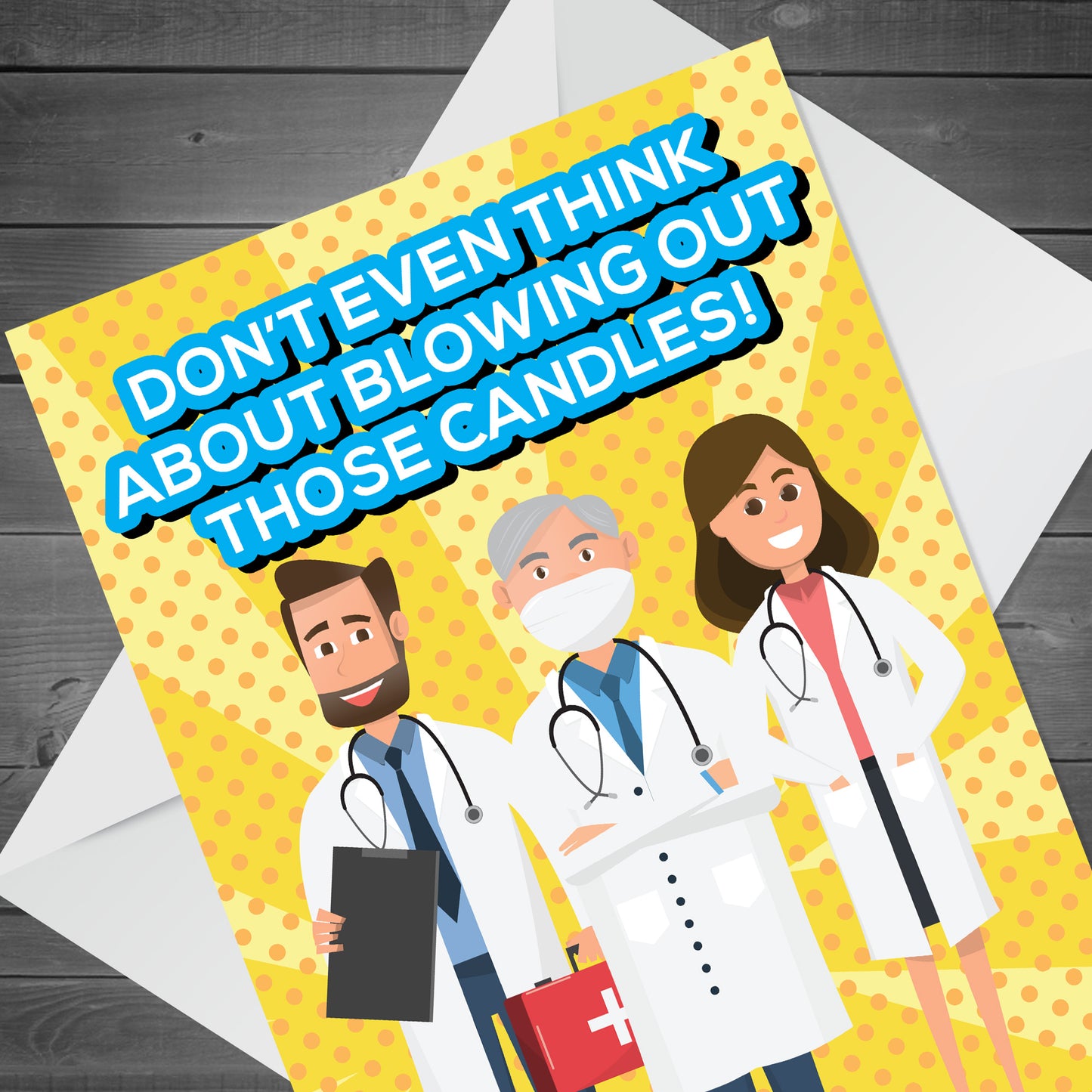 Funny Birthday Card LOCKDOWN DOCTOR Mum Dad Brother Sister