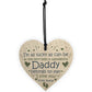 Daddy To Be Gifts Wooden Heart Fathers Day Gift From Bump Gifts