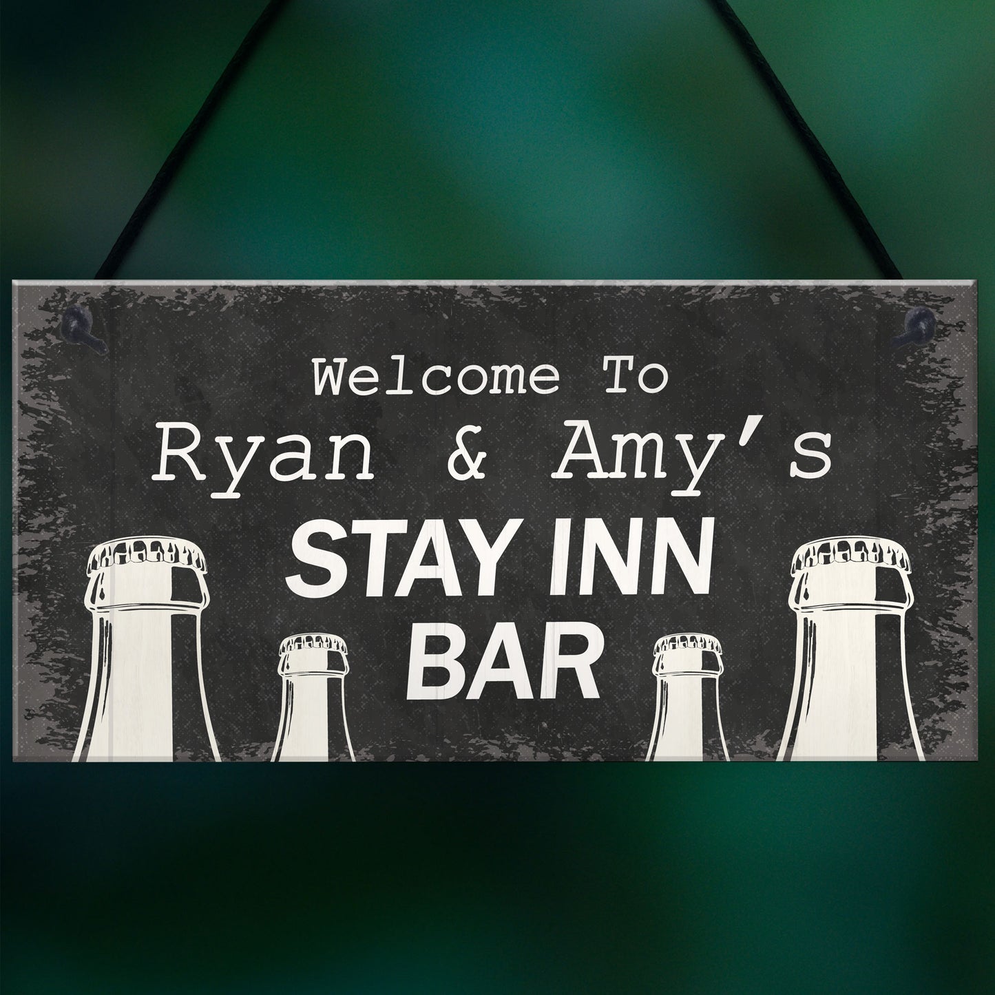 PERSONALISED Home Bar Gifts Novelty Quarantine Gifts Bar Plaques