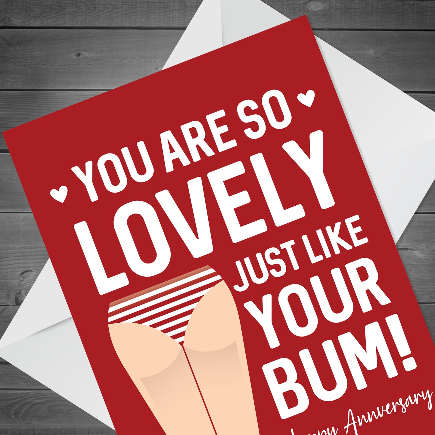 Funny Rude Anniversary Card For Wife Girlfriend Novelty A6 Card